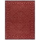 preview thumbnail 33 of 158, SAFAVIEH Handmade Dip Dye Karyn Wool Rug 8' x 10' - Red