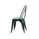 preview thumbnail 57 of 116, Industrial Metal 18 Inch Stackable Dining Chair Set