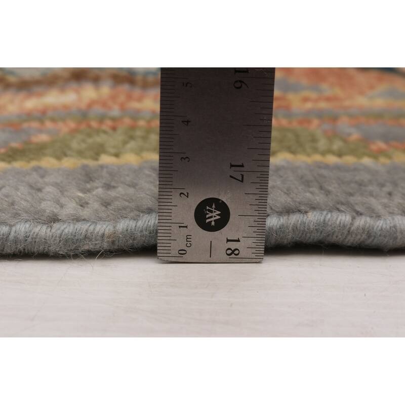 ECARPETGALLERY Hand-knotted Jules Serapi Grey Wool Rug - 8'11 x 11'11