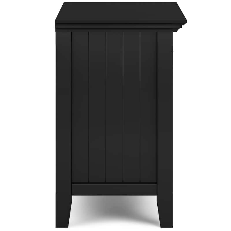 WYNDENHALL Normandy SOLID WOOD 24 inch Wide Bedside Nightstand Table