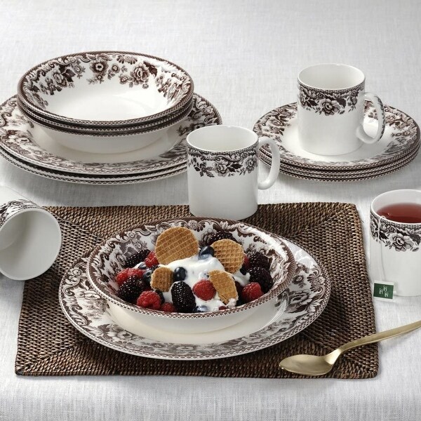 Spode Set of 4 Delamere Plates - Bed Bath & Beyond - 38394885