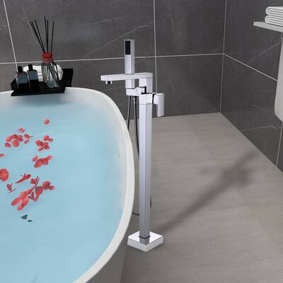 Topcraft Classical Freestanding Bathtub Faucet with Handheld Shower