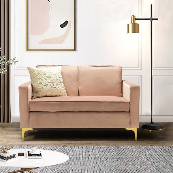 Clos Upholstered Sofa with Metal Base. Opens flyout.