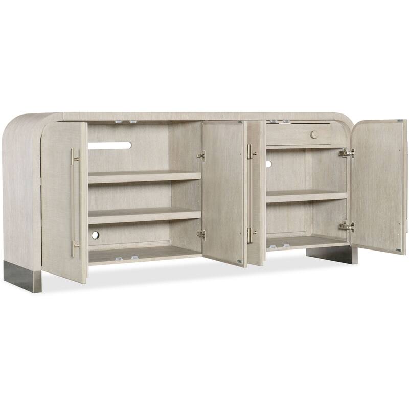 Hooker Furniture 6850-75900 Modern Mood 80" Wide Oak Buffet with Self