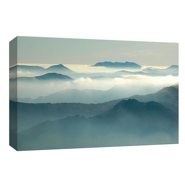Ptm Images 9 148161 Ptm Canvas Collection 8 X 10 Above The Clouds Giclee Mountains Art Print On Canvas