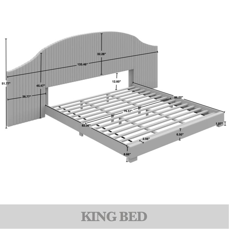 CraftPorch Contemporary Wall Panel Bed