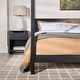 preview thumbnail 9 of 35, Walker Edison Minimalist Canopy King Bedframe