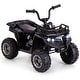 preview thumbnail 6 of 7, Kids Ride On Electric 4-Wheeler Quad Car w/ Button Start Tread Tires Black
