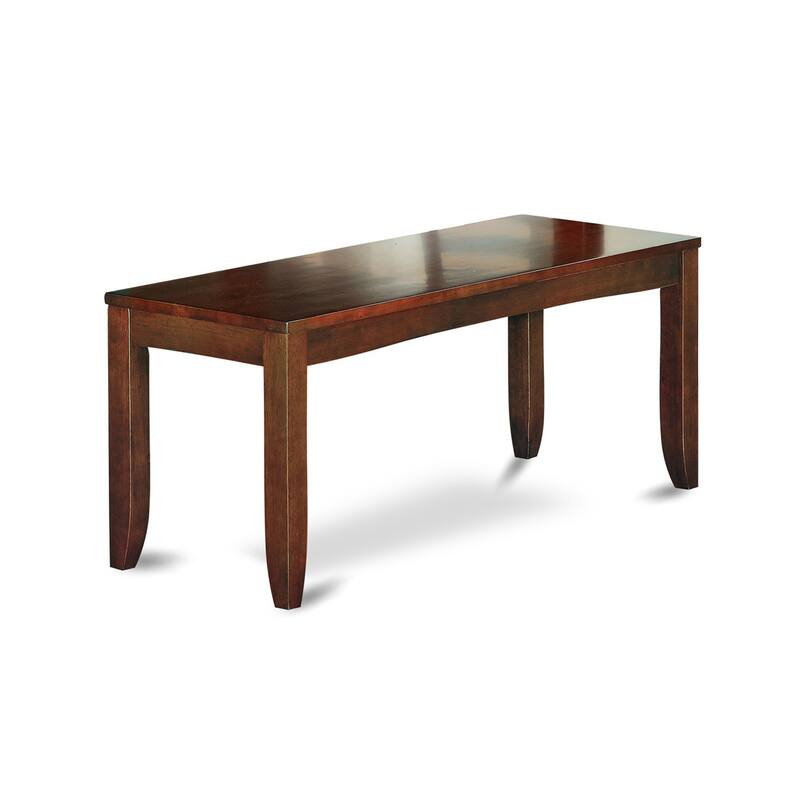 Island Oasis Dining Set - Table & Bench with 4 Chairs - 54"/66" Extendable Table