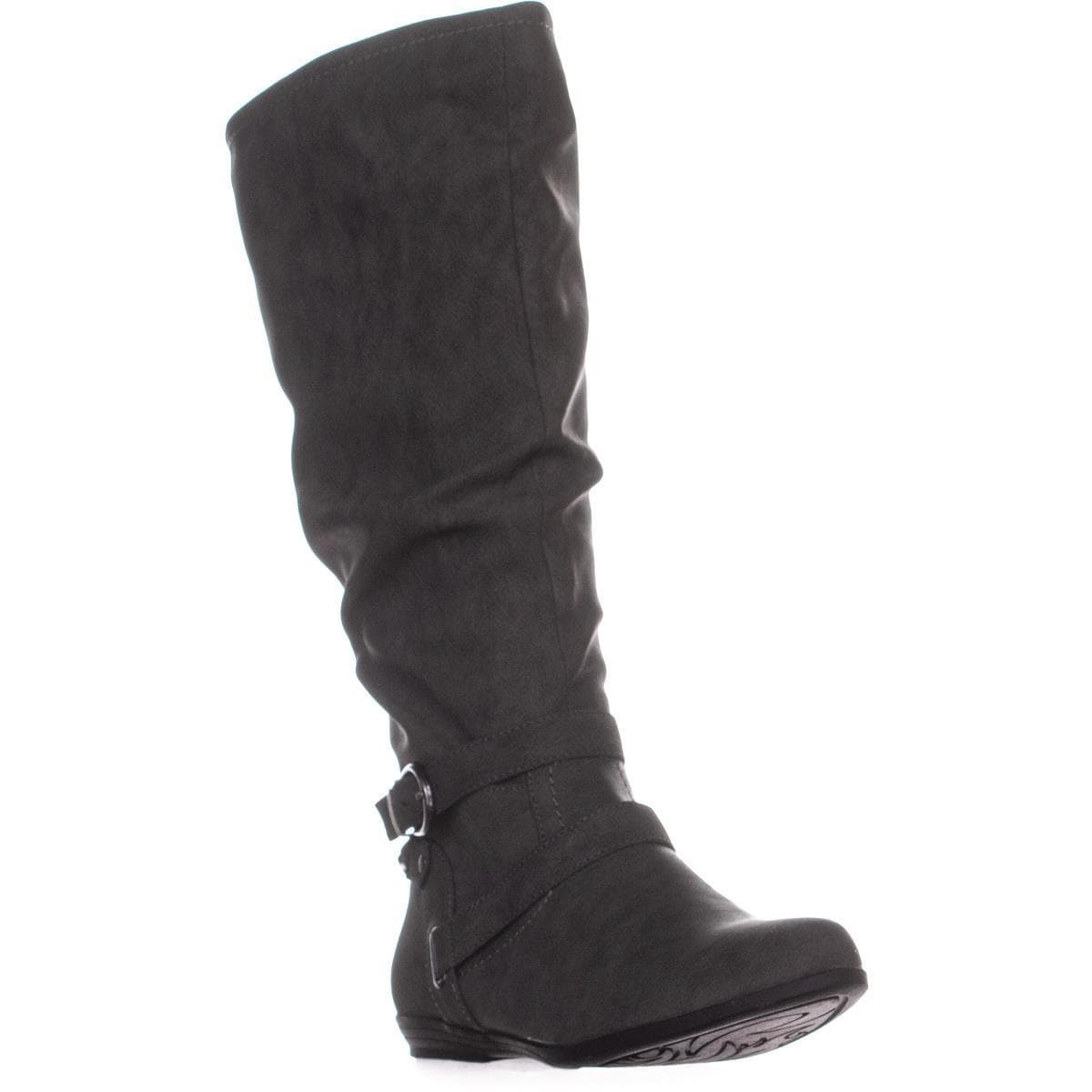 white mountain wide calf boots