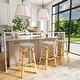 preview thumbnail 61 of 89, Tobias Rattan Round Bar Stool