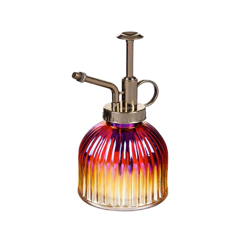 Iridescent Ombre Glass Plant Mister, Red