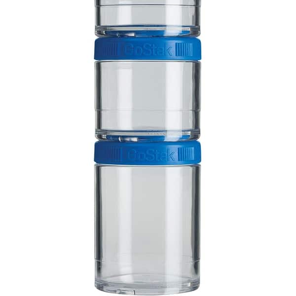 Blender Bottle GoStak 40cc 4Pak Twist n' Lock Storage Jars - Bed