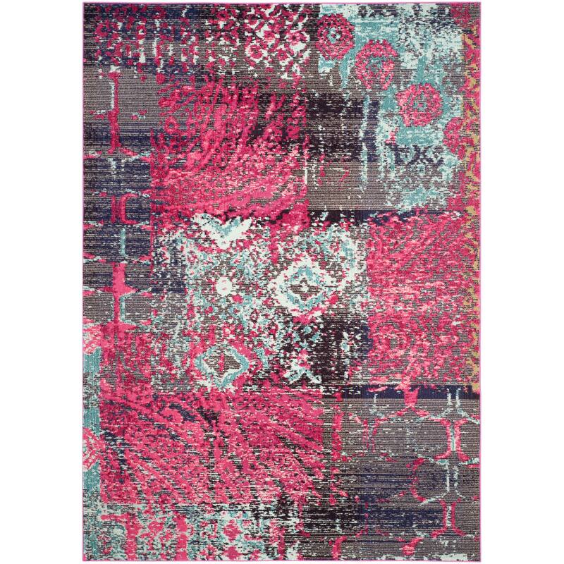 SAFAVIEH Monaco Ardak Distressed Boho Rug