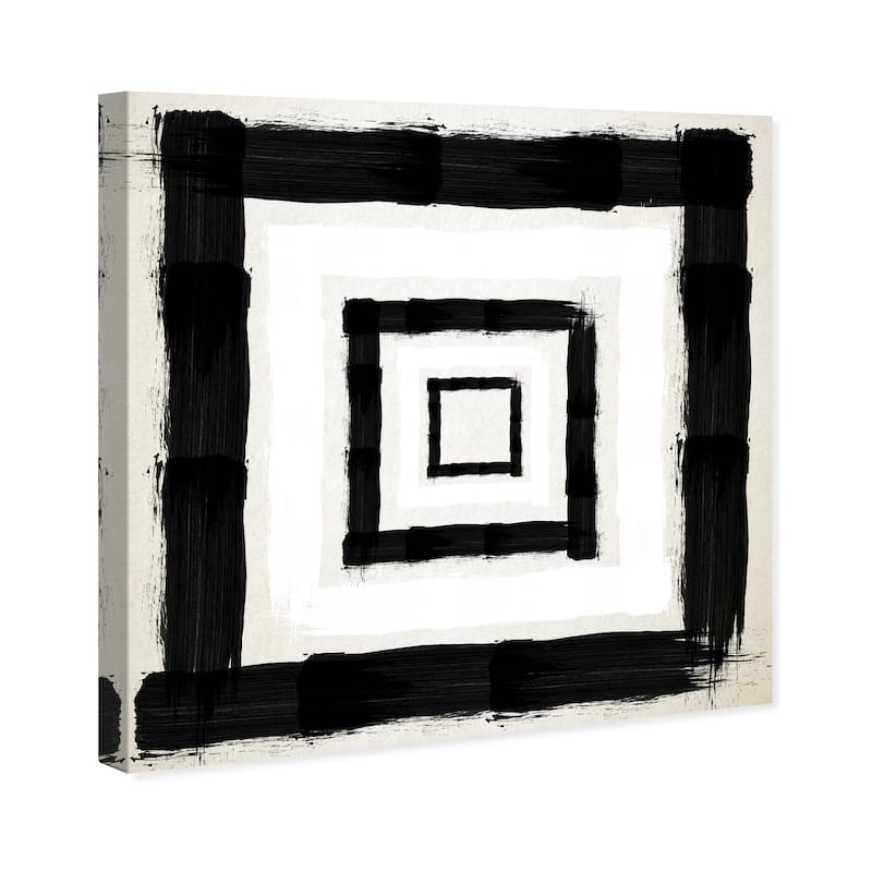 Wynwood Studio Canvas Abstract Magical Thinking Black and Modern & Contemporary Wall Art Canvas Print