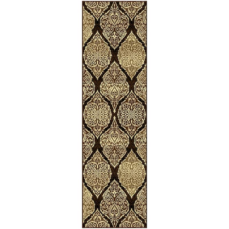 Superior Amherst Traditional Oriental Medallion Area Rug Collection
