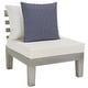preview thumbnail 9 of 9, SAFAVIEH Outdoor Granton 5-piece Solid Wood Sectional Conversation Set