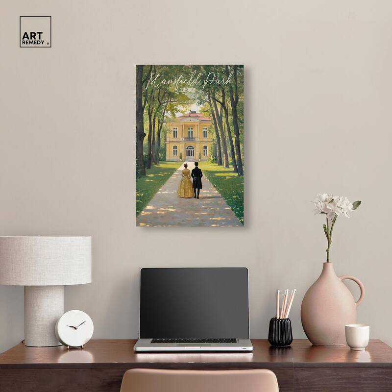 Mansfield Park Canvas by Art Remedy, Gallery Wrapped