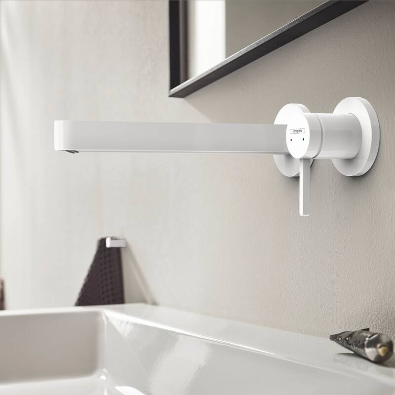 Hansgrohe 76050 Finoris 1.2 GPM Wall Mounted Mini-Widespread Bathroom