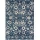 preview thumbnail 126 of 178, Nourison Passion Boho French Country Floral Area Rug. 5' 3" x 7' 3" - Surf - Runner/Rectangle
