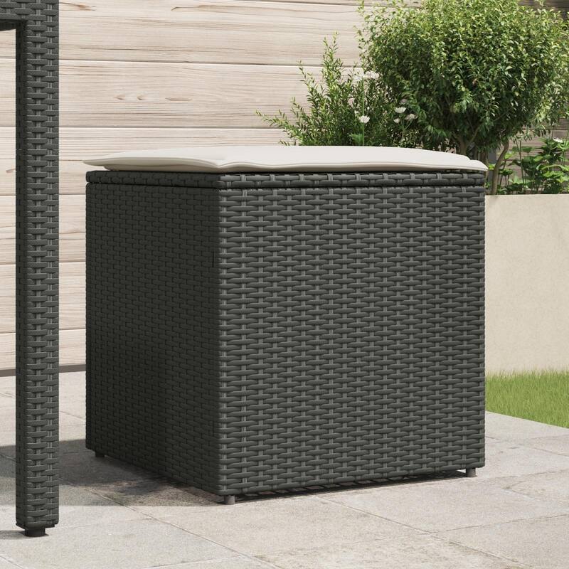 Comfy Outdoor Storage Box for Sofa Cushions - 19.7 x 19.7 x 19.7 in
