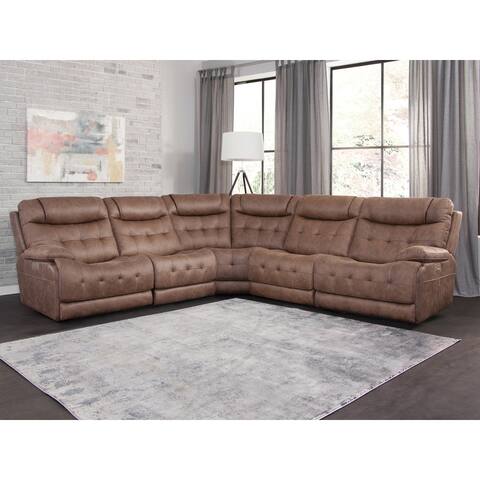 Copper Grove Arvada Dual Power 5-Piece Sectional