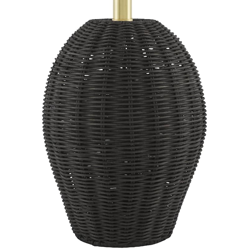 Livabliss Jacaranda Global Accent Floor Lamp - 24"H x 14"W x 14"D
