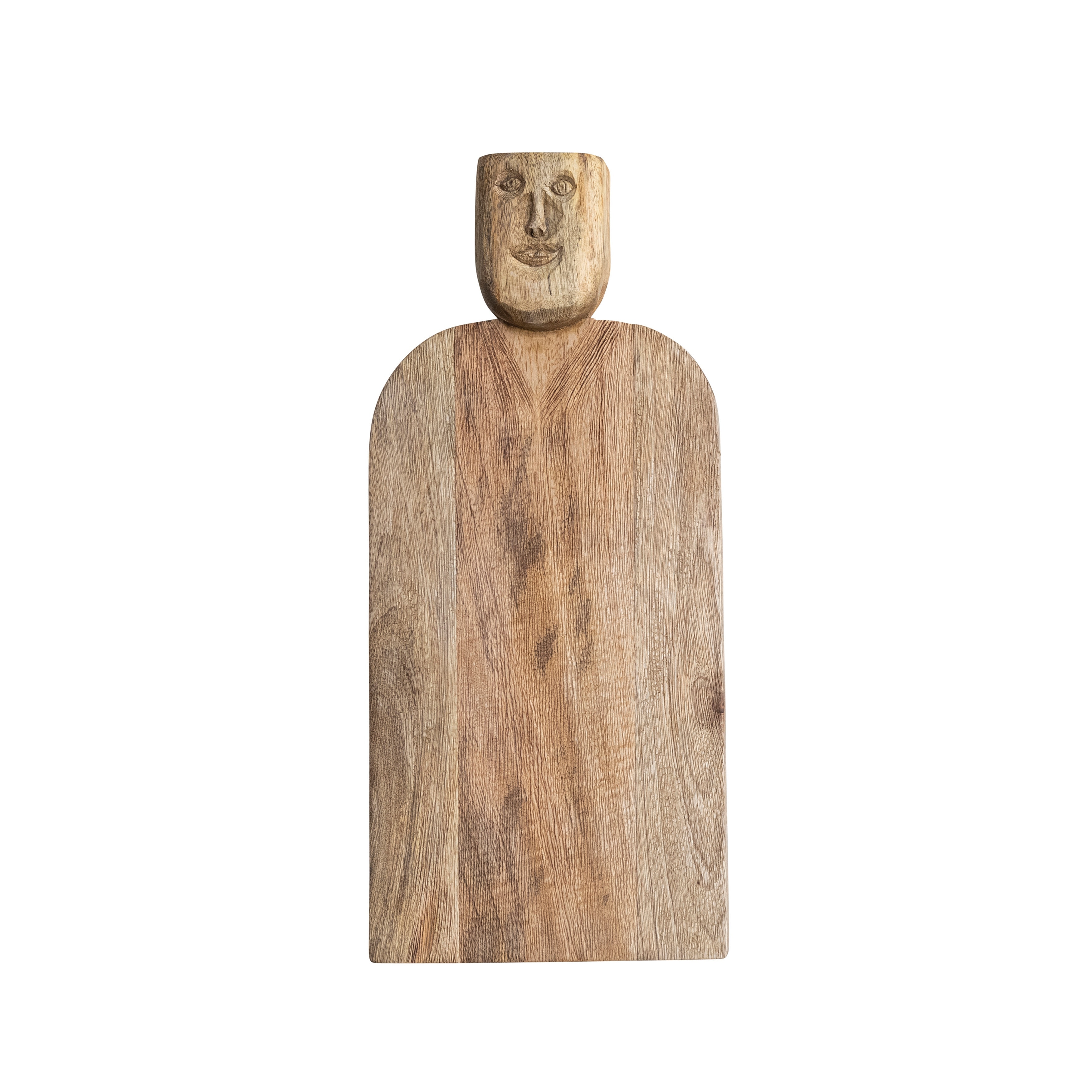 Hand-Carved Mango Wood Cheese Slicer and Cutting Board