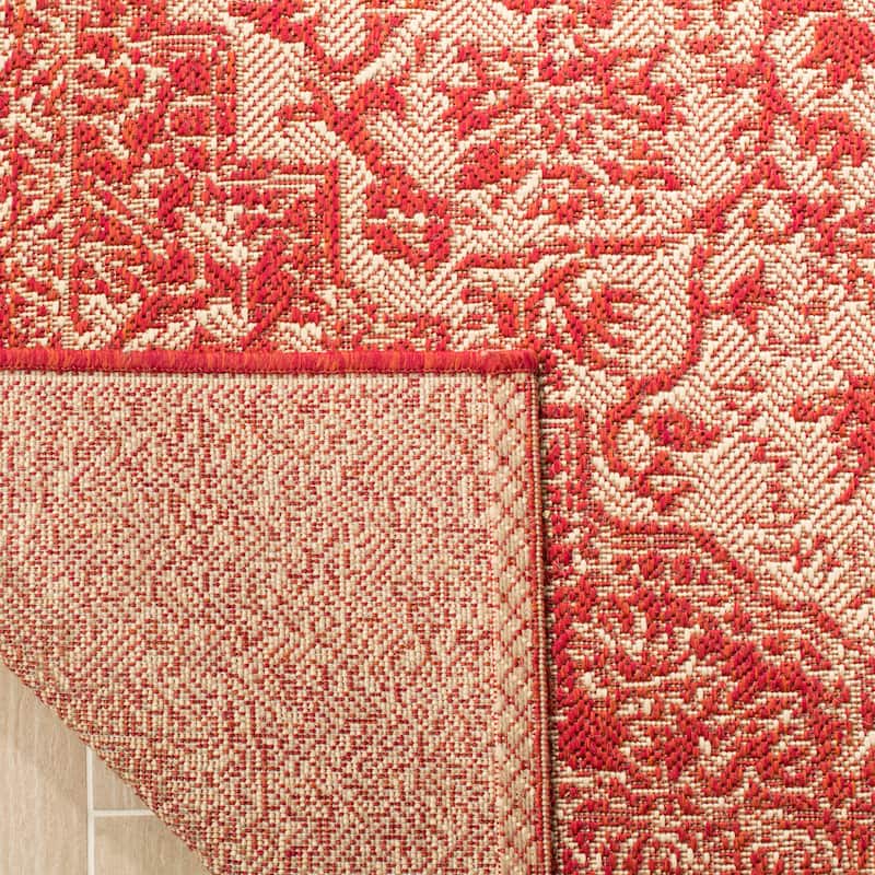 SAFAVIEH Linden Rick Indoor/ Outdoor Patio Backyard Rug