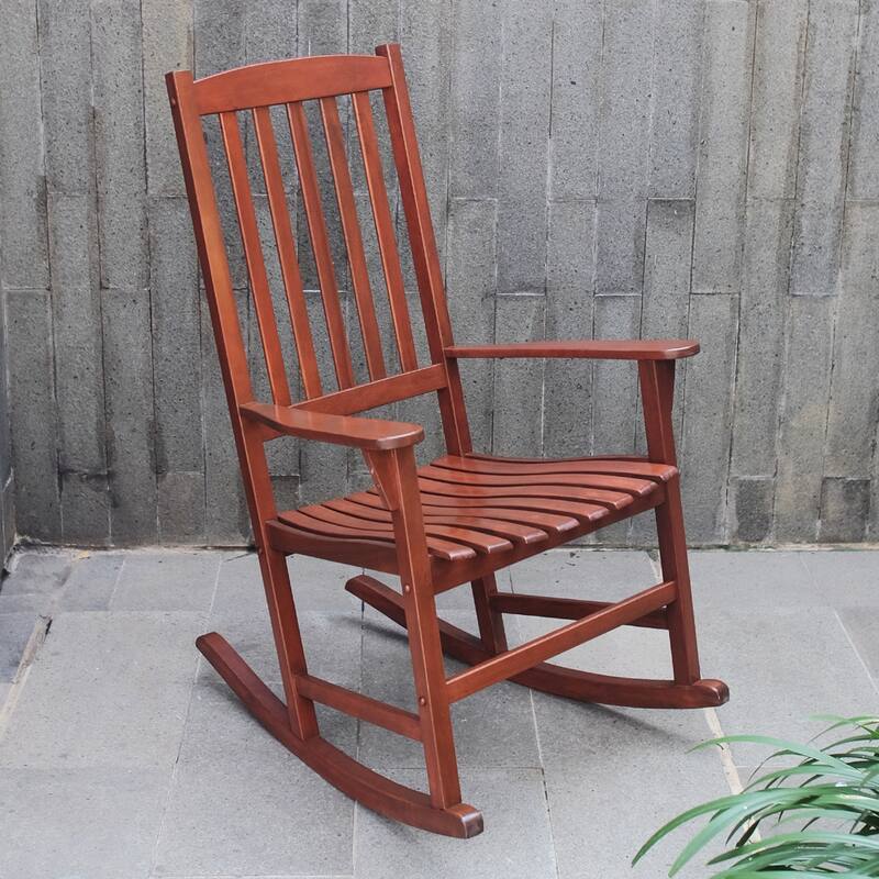 Cambridge Casual Alston Outdoor Rocking Chair - Brown
