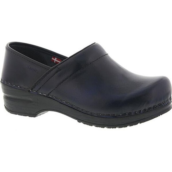 sanita blue clogs