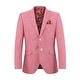 preview thumbnail 8 of 11, Elie Balleh Boys' Slim Fit Classic Mélange Jacket L/14-16 - Pink