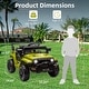 preview thumbnail 30 of 40, Ride On Truck Car, 12V Ride On Toy w/Parent Remote Control