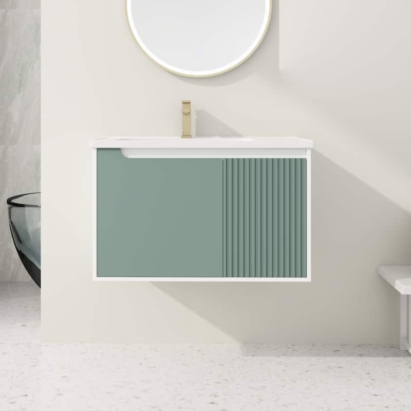 Floating Bathroom Vanity with Sink