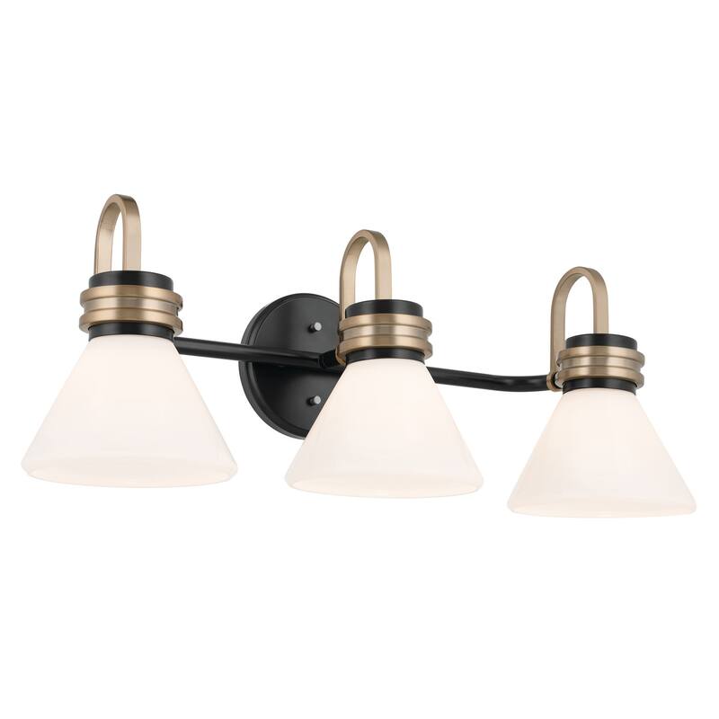 Kichler 55155 Farum 3 Light 26" Wide Vanity light - Black