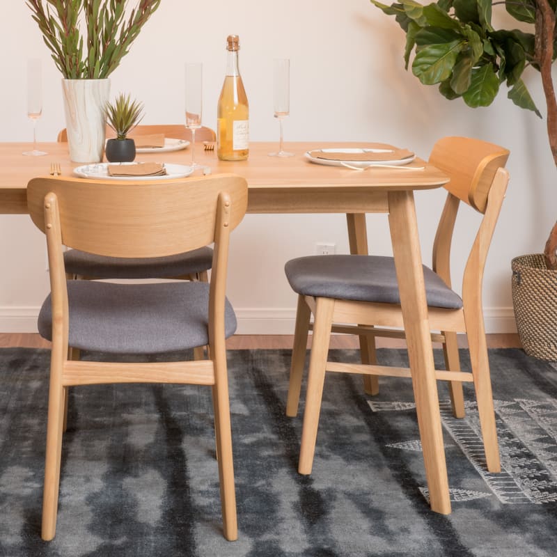 Dining Chair Set of 2 - DARK GREY