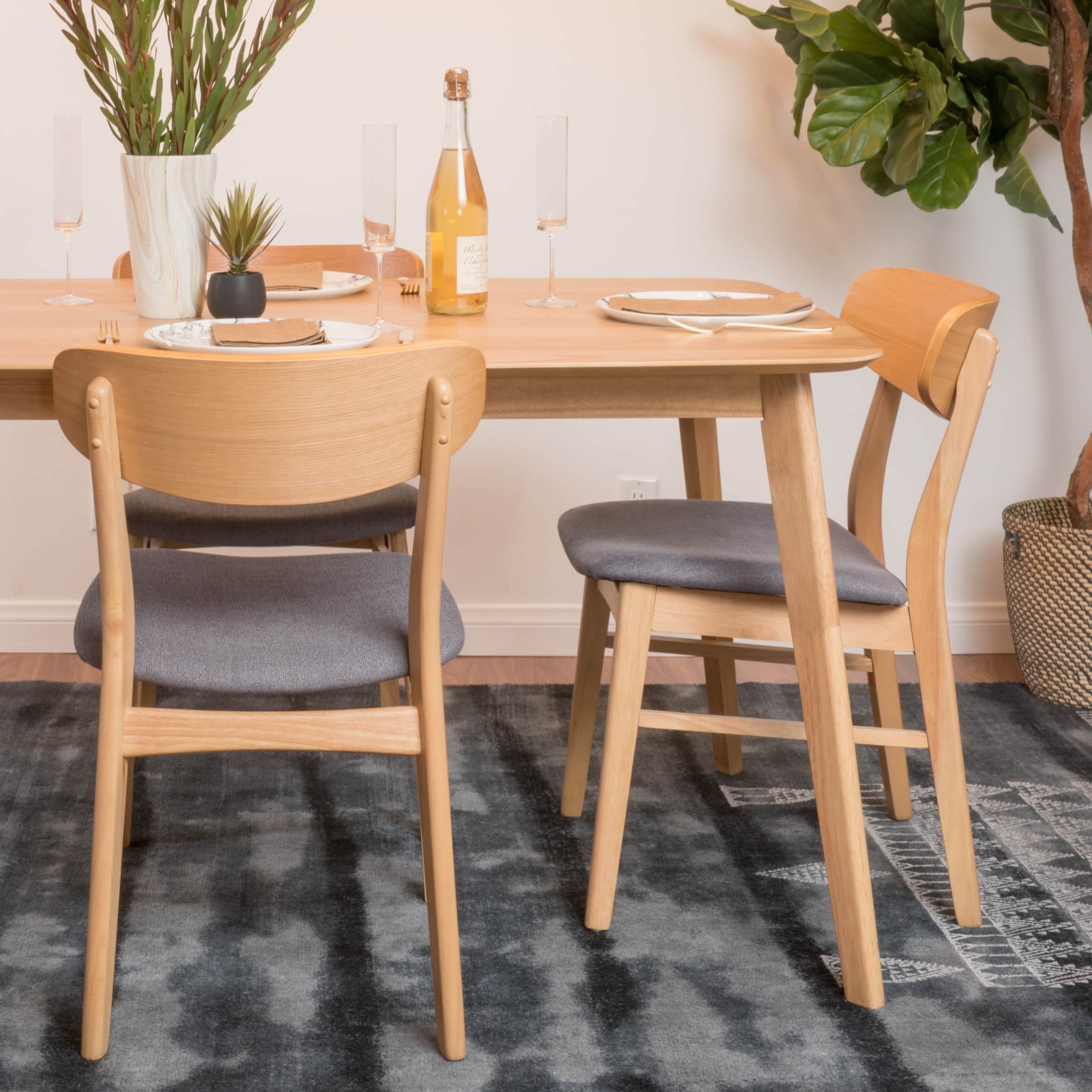 Option Dark Gray + Natural Oak
