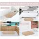 Home Weavers Waterford Collection 5 Piece Genuine Cotton Bath Rugs Set