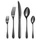 preview thumbnail 59 of 69, vancasso 18/10 Stainless Steel Silverware Set, Flatware Service for 6 or 12 30-Piece - Black