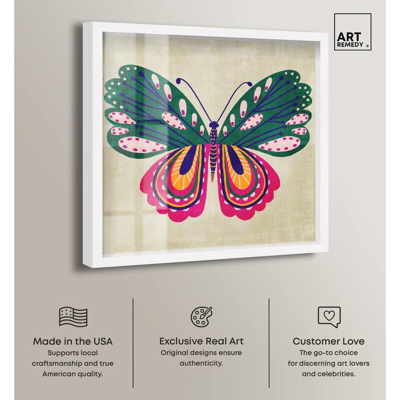 Butterfly Wings Shadowbox by Art Remedy