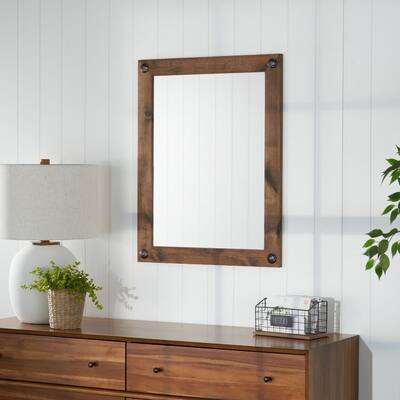 DRAKESTONE 24x31 Farmhouse Vanity Mirror w/ Clavos