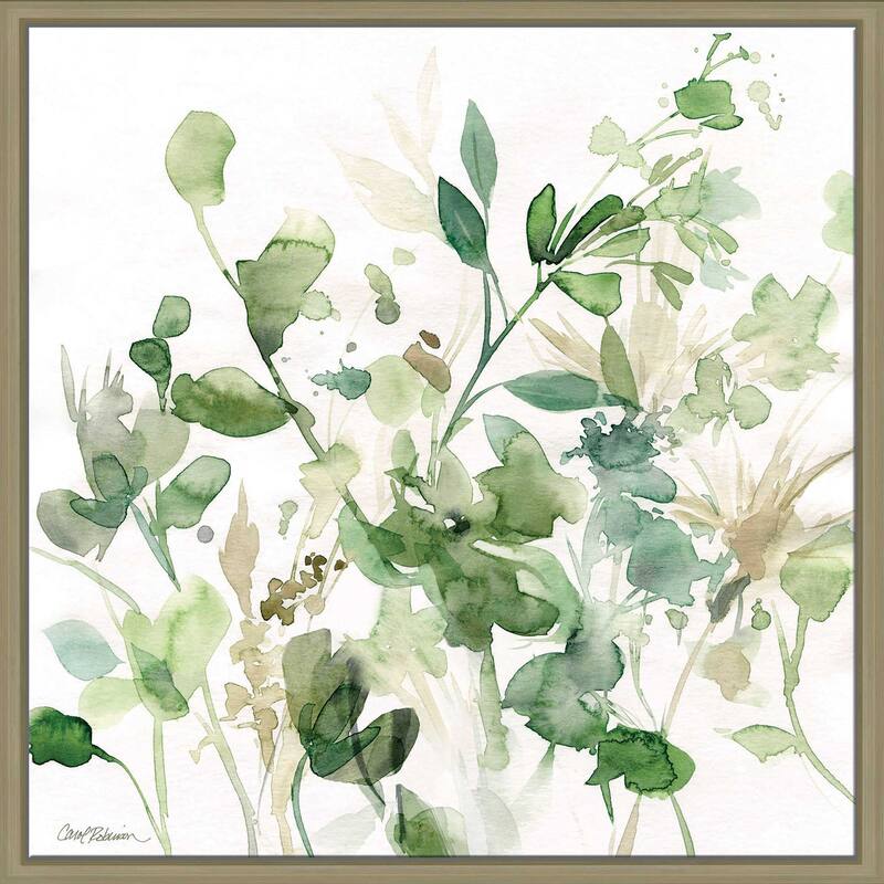 "Sage Garden I" by Carol Robinson Print on Floating Canvas