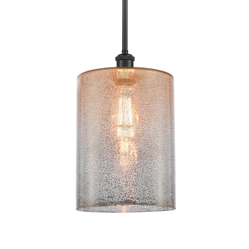 Innovations Lighting 516-1S-14-9-L Cobbleskill Pendant Cobbleskill 9" - Mercury / Matte Black
