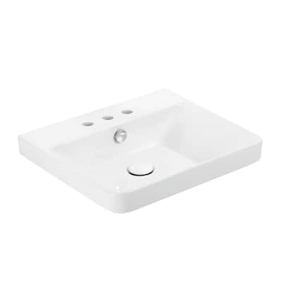 WS Bath Collections Luxury 50.03 Luxury 19-11/16" Rectangular Ceramic