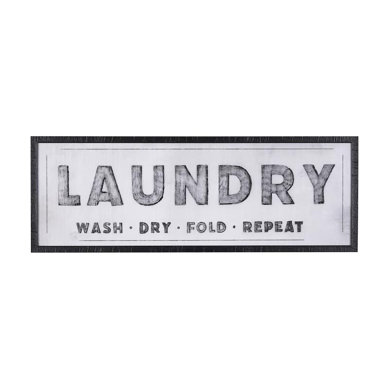 Laundry Wash Framed Art Print