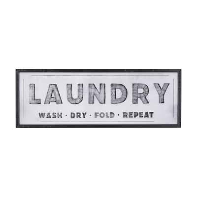 Laundry Wash Framed Art Print