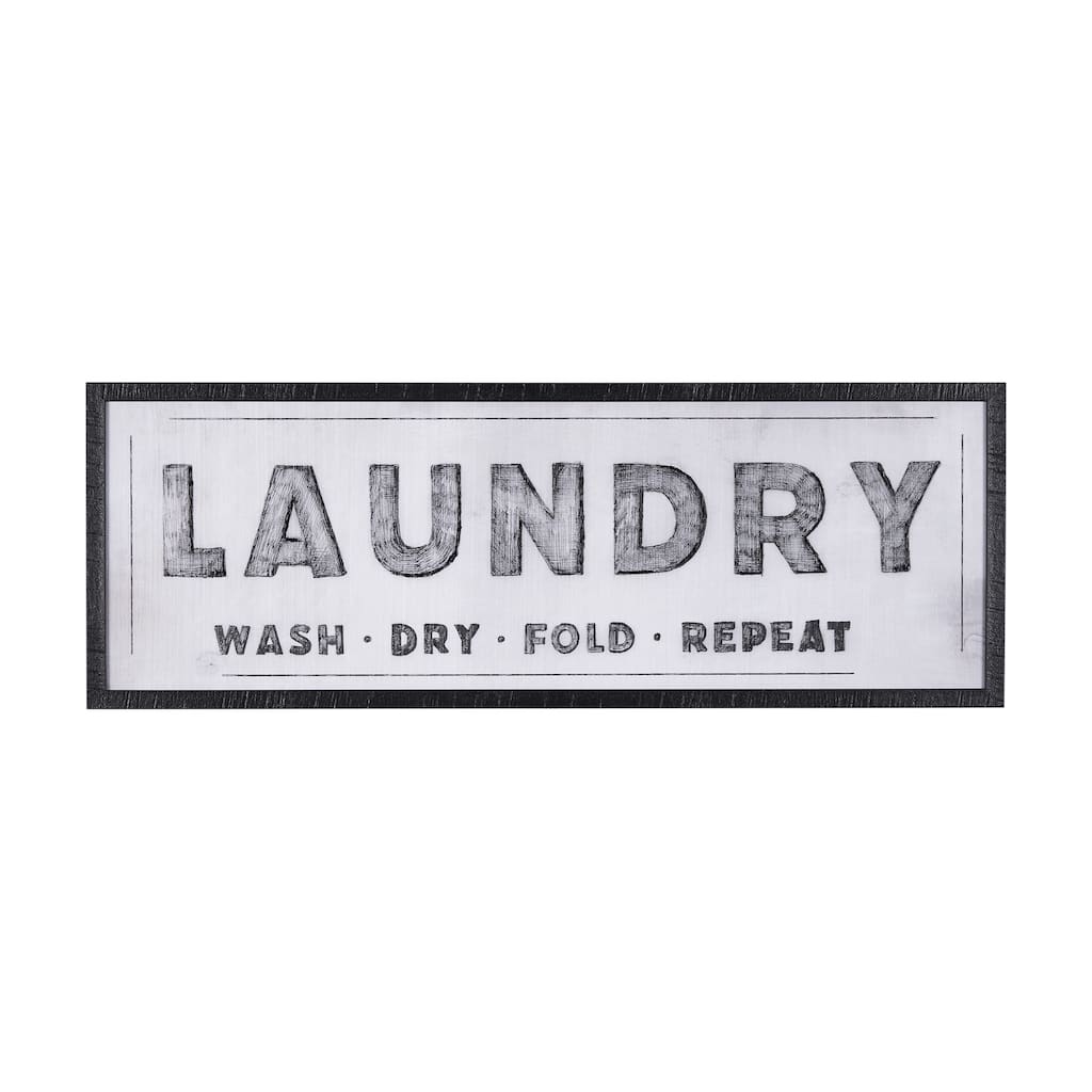 Laundry Wash Framed Art Print
