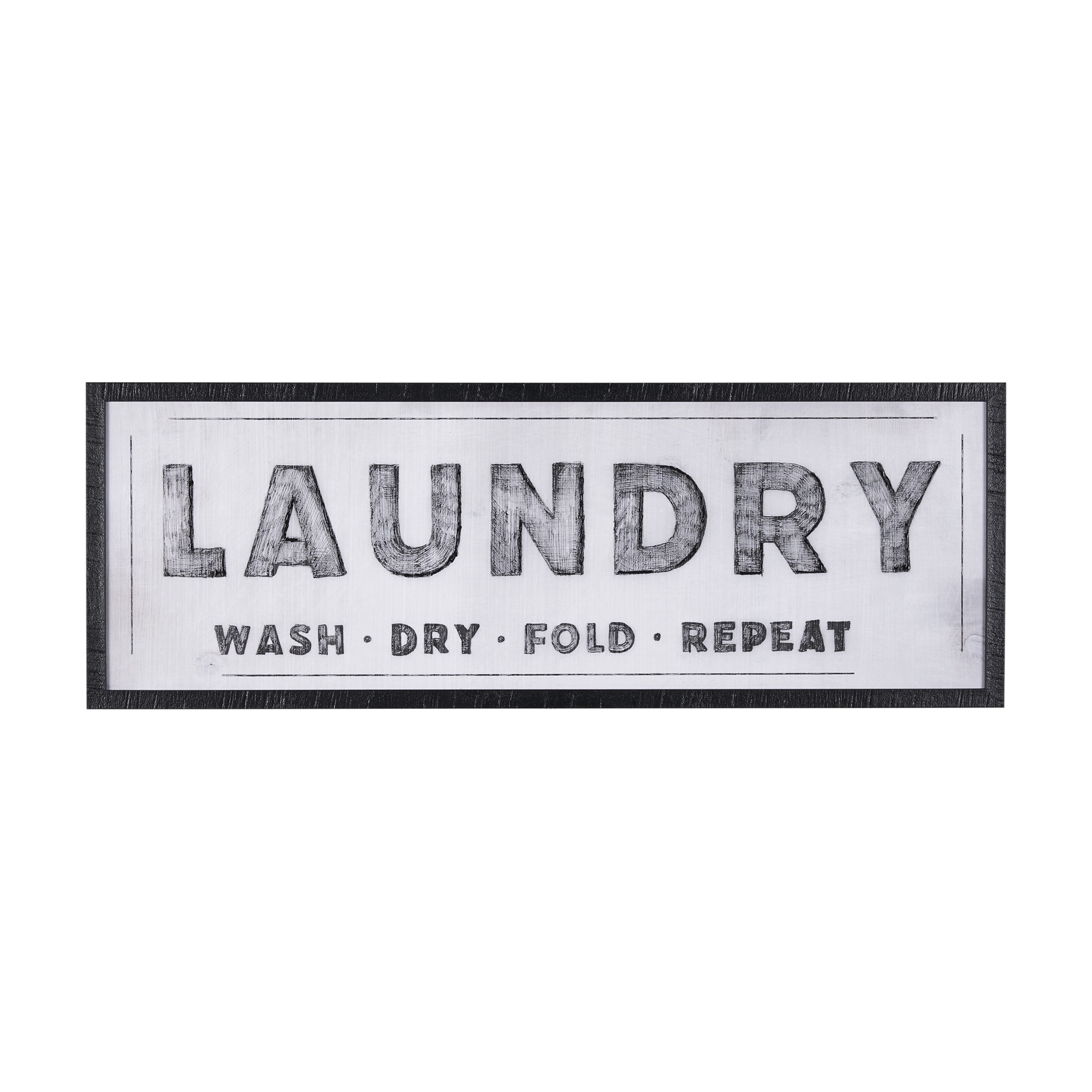 Laundry Wash by Mercana Studio a Hand Embellished Textured Framed Art Print