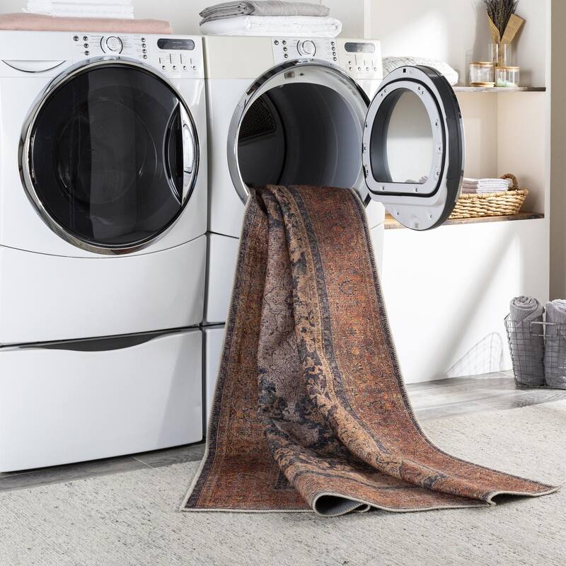 Artistic Weavers Karlie Clay Vintage Nomad Machine Washable Area Rug