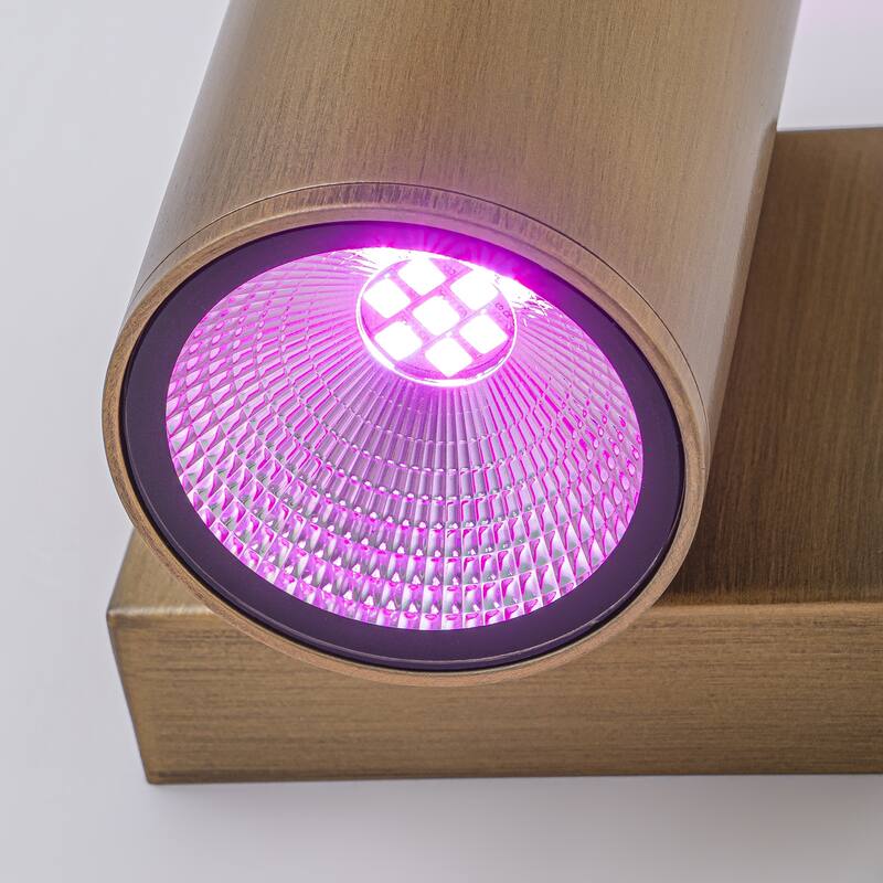 2 - Light Modern Industrial LED Outdoor Wall Sconce